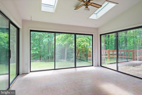 Interior, Sun Room, Wood Texture Flooring