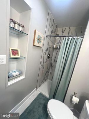 Bathroom, Interior, Marble Walls