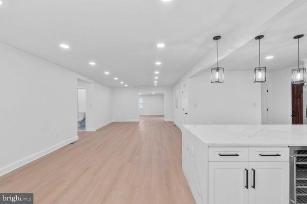 Interior, Pendant Lights, Recessed Lighting, Wood Texture Flooring