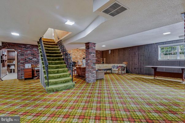 Interior, Recessed Lighting, Stone Walls