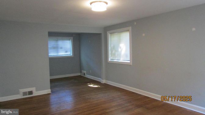 Empty room, Interior, Wood Texture Flooring