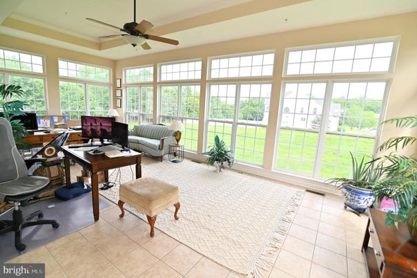 Home Office, Interior, Living room