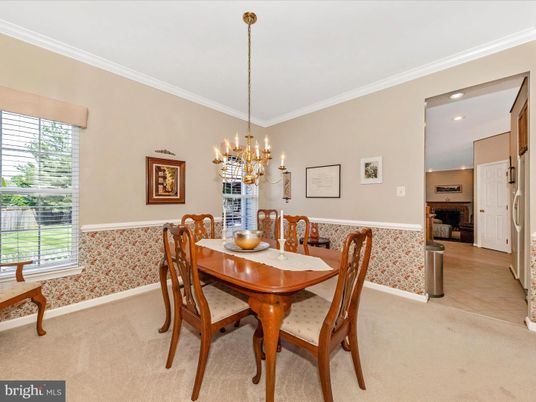 Chandelier, Dining room, Interior, Recessed Lighting