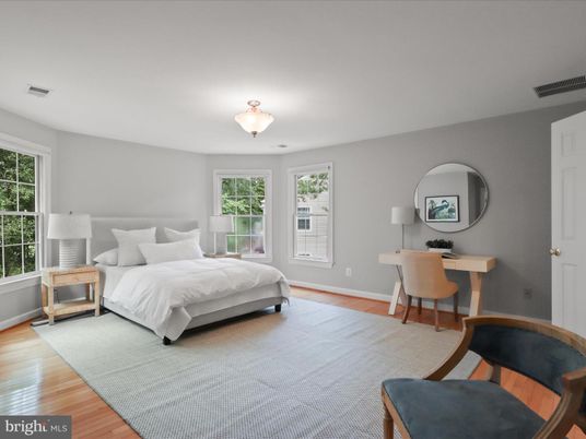 Bedroom, Home Office, Interior, Wood Texture Flooring