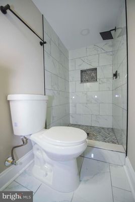 Bathroom, Glass Shower, Interior, Marble, Marble Walls