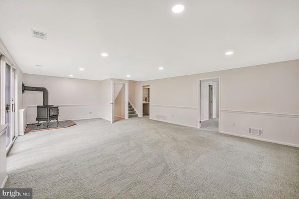 Home Office, Interior, Recessed Lighting