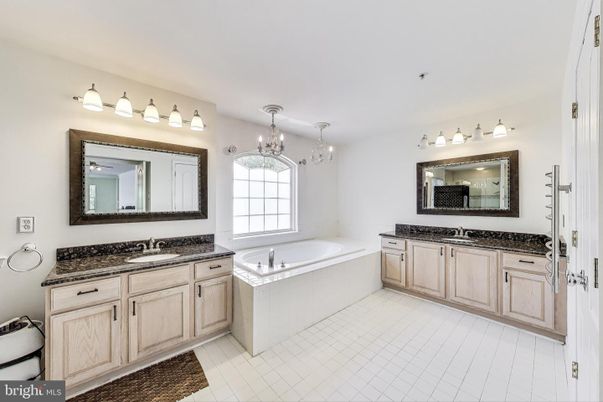 Bathroom, Chandelier, Dual Sink Vanities, Interior