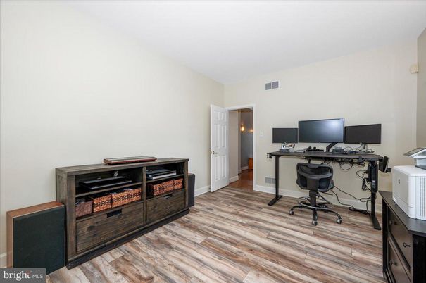 Home Office, Interior, Wood Texture Flooring