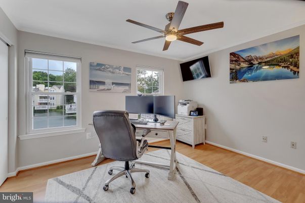 Home Office, Interior, Wood Texture Flooring