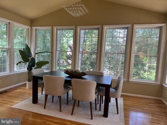 Dining room, Interior, Wood Texture Flooring