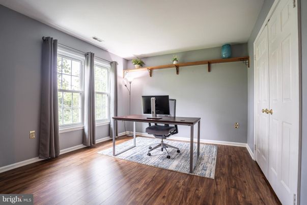 Home Office, Interior, Wood Texture Flooring