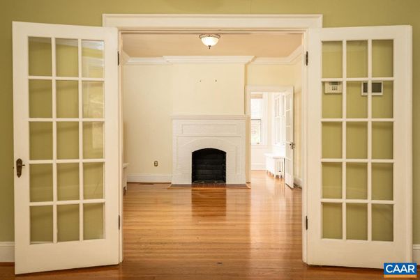 Fireplace, Interior, Wood Texture Flooring