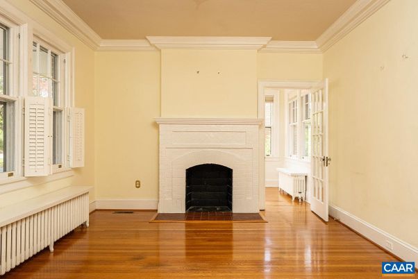 Fireplace, Interior, Wood Texture Flooring