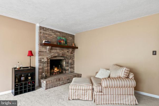 Fireplace, Interior, Stone Walls