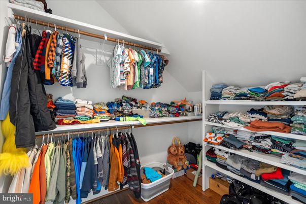 Interior, Walk-in Closets, Wood Texture Flooring