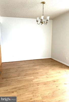 Chandelier, Empty room, Interior, Wood Texture Flooring