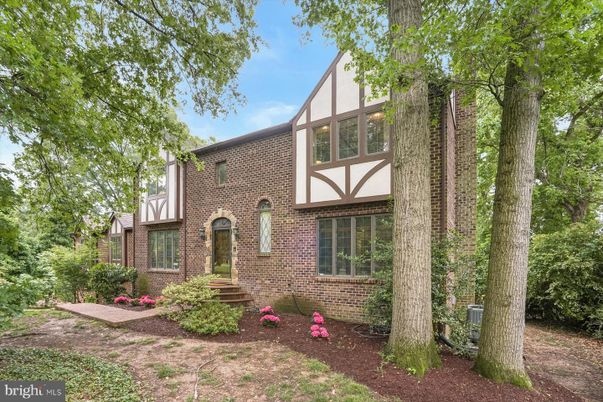 Exterior, Facade, Brick Facade, Tudor Revival