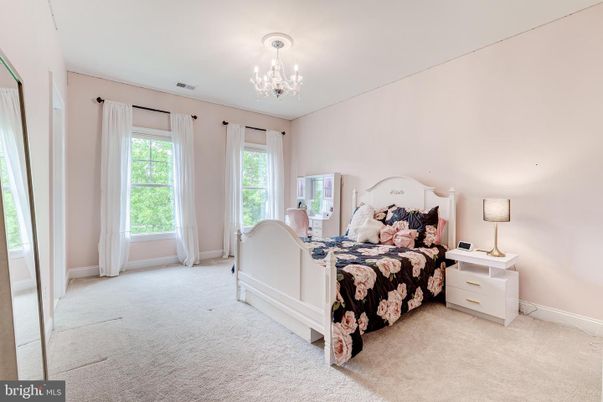 Bedroom, Chandelier, Interior