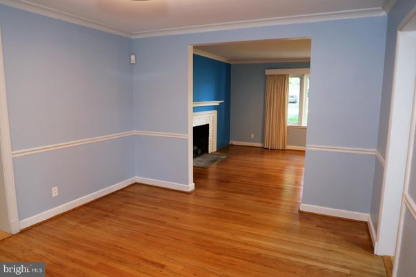 Empty room, Fireplace, Interior, Wood Texture Flooring