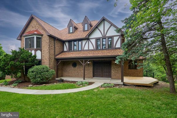 Exterior, Facade, Brick Facade, Tudor Revival