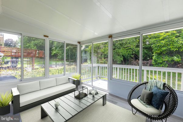 Interior, Sun Room, Wood Texture Flooring