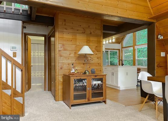 Home Office, Interior, Wooden Beams, Wooden Ceilings, Wood Texture Flooring, Wooden Walls