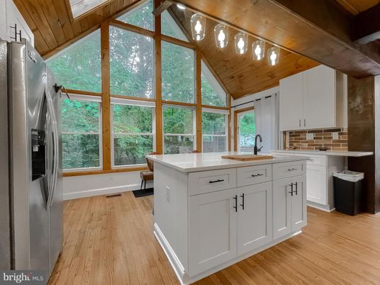 Interior, Kitchen, Wooden Ceilings, Wood Texture Flooring