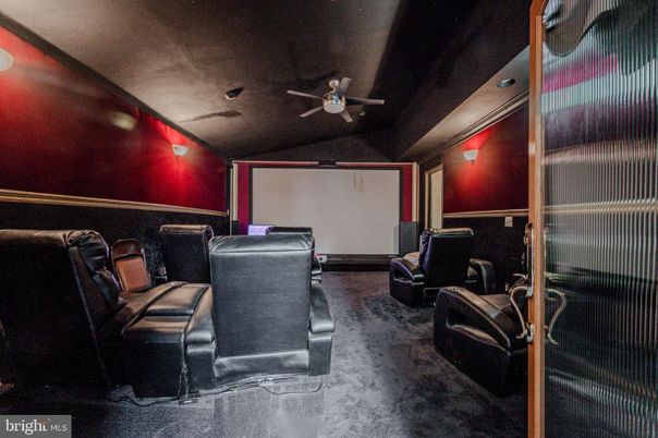 Home Theatre Room, Interior, Projection Screen, Theatre Room