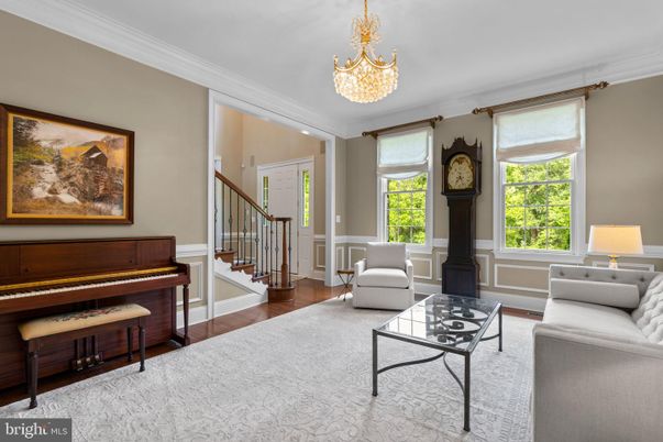 Chandelier, Interior, Living room, Piano, Wood Texture Flooring
