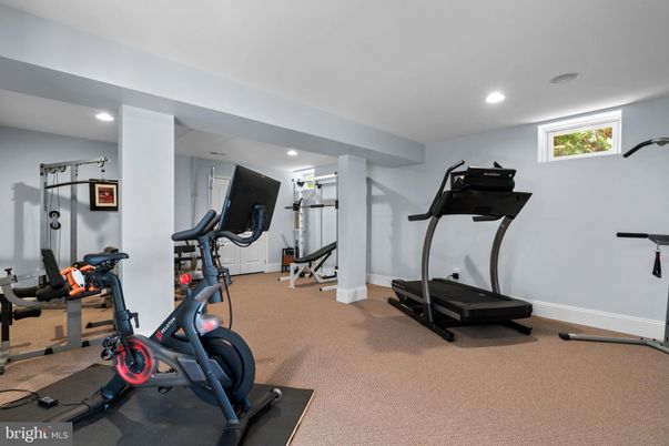 Fitness Equipment, Interior, Recessed Lighting