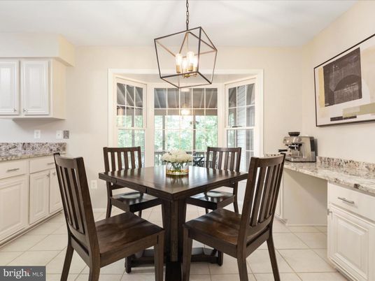 Dining room, Interior, Pendant Lights