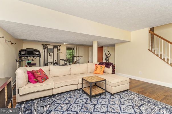Fitness Equipment, Interior, Living room, Wood Texture Flooring