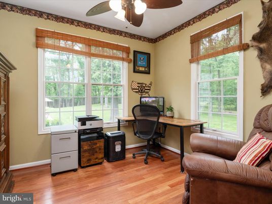 Home Office, Interior, Wood Texture Flooring