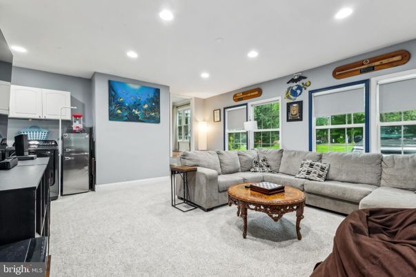 Interior, Kitchen, Living room, Recessed Lighting