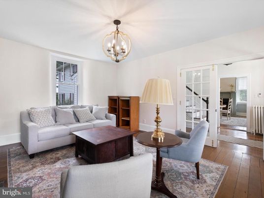 Chandelier, Interior, Living room, Pendant Lights, Wood Texture Flooring