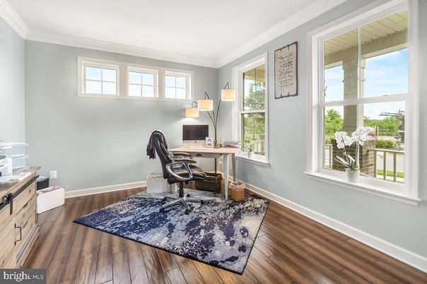 Home Office, Interior, Wood Texture Flooring