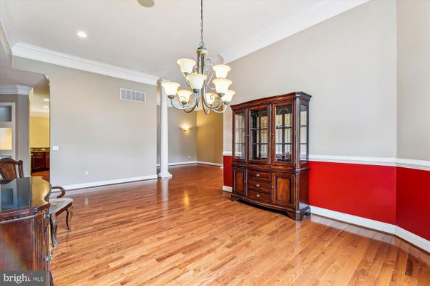 Chandelier, Interior, Recessed Lighting, Wood Texture Flooring