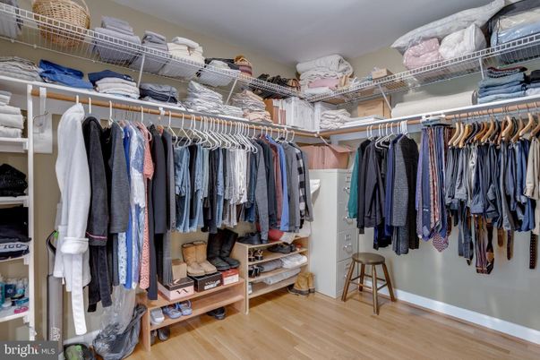 Interior, Walk-in Closets, Wood Texture Flooring