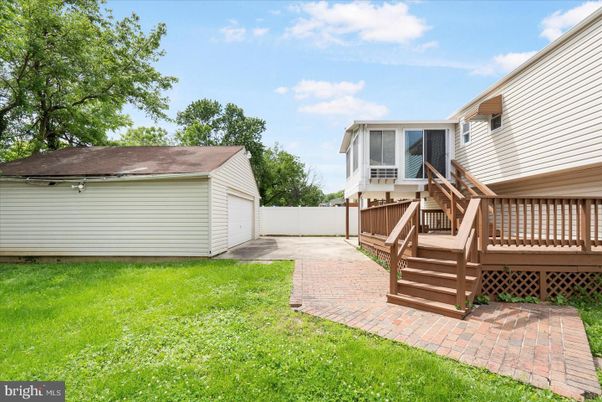 Backyard, Detached Garage, Exterior