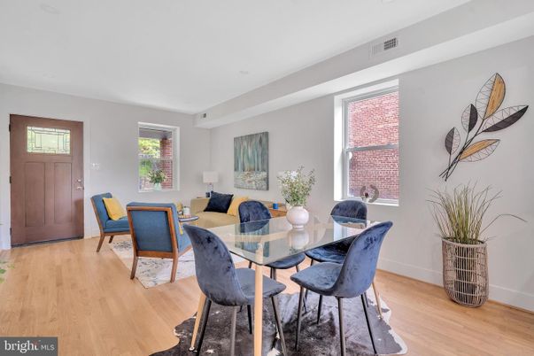 Dining room, Interior, Wood Texture Flooring