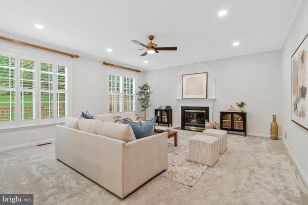 Fireplace, Interior, Living room, Recessed Lighting