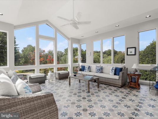 Interior, Living room, Recessed Lighting, Sun Room
