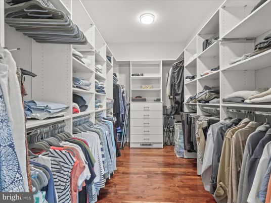 Interior, Walk-in Closets, Wood Texture Flooring