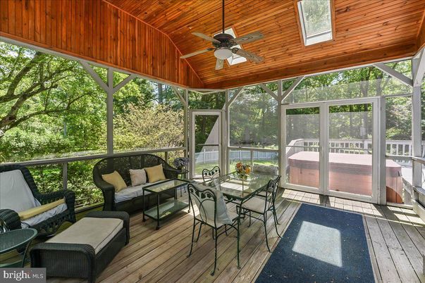 Interior, Sun Room, Wooden Ceilings, Wood Texture Flooring