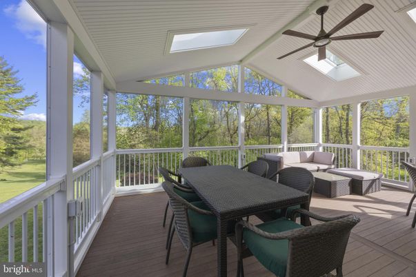 Interior, Sun Room, Wood Texture Flooring