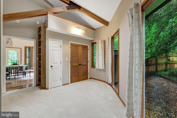 Dining room, Interior, Wooden Beams, Wood Texture Flooring
