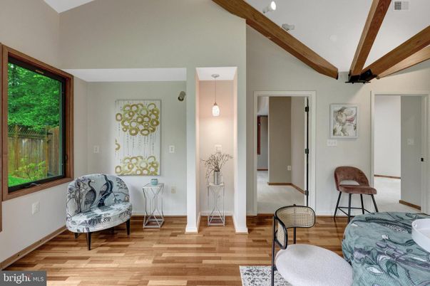 Interior, Pendant Lights, Wooden Beams, Wood Texture Flooring