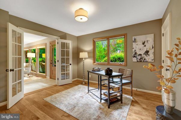 Home Office, Interior, Wood Texture Flooring