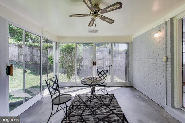 Interior, Stone Walls, Sun Room