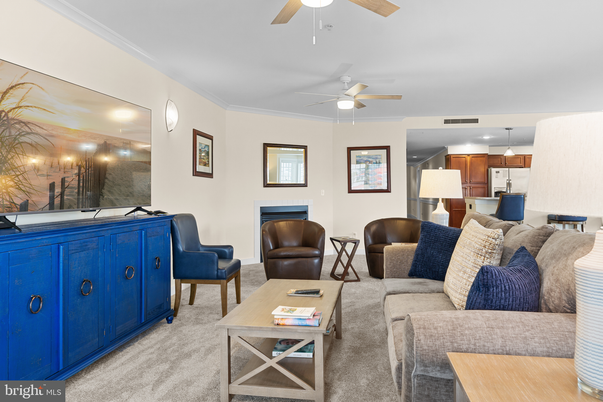 Interior, Kitchen, Living room